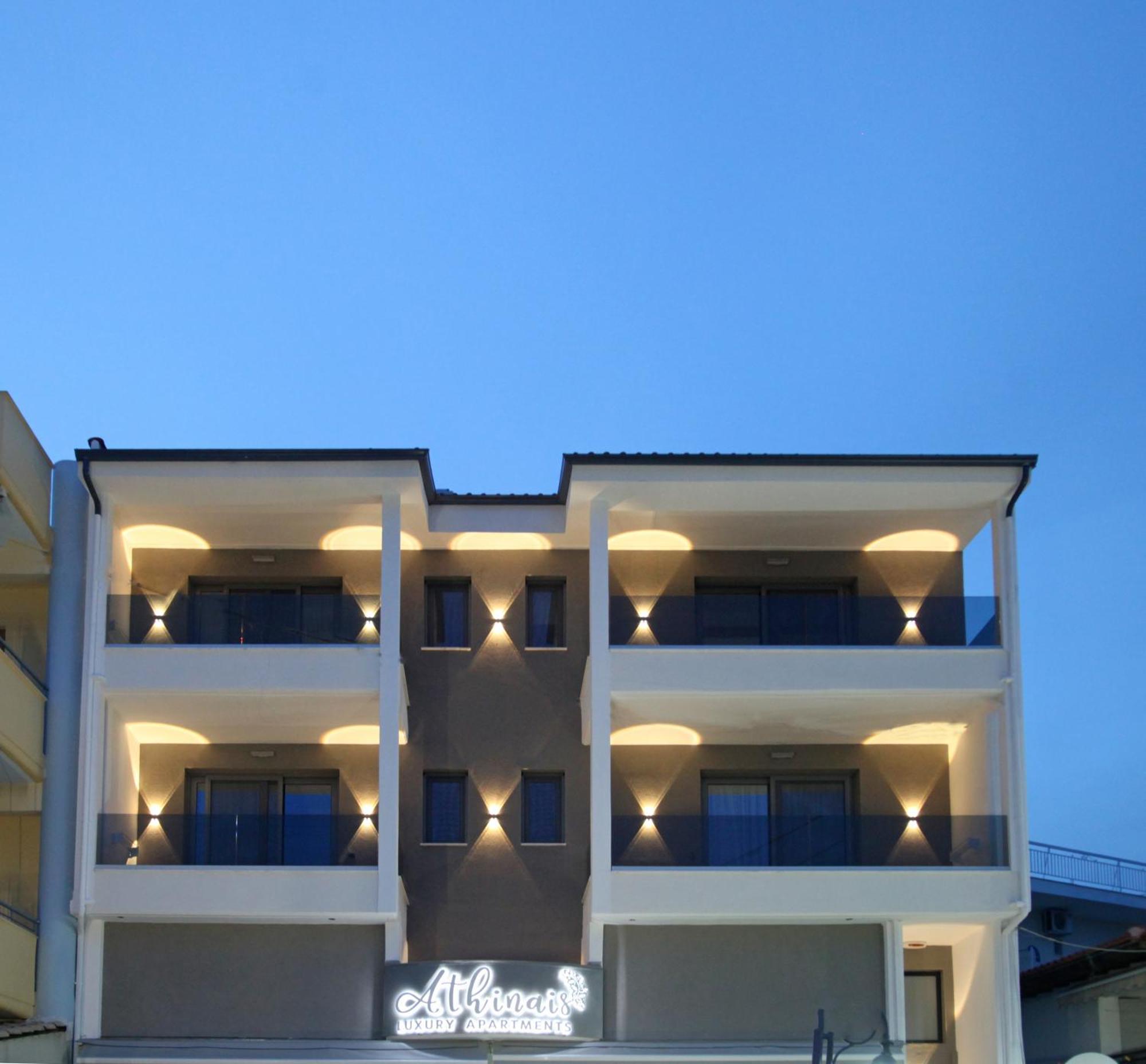 Athinais Luxury Apartments Hanioti Eksteriør bilde