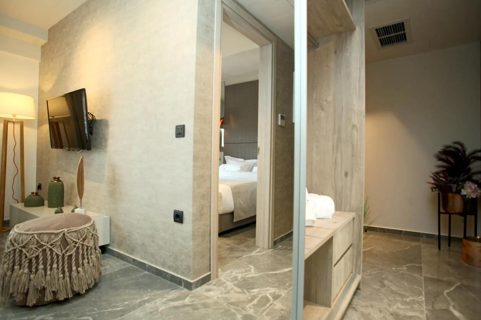Athinais Luxury Apartments Hanioti Eksteriør bilde